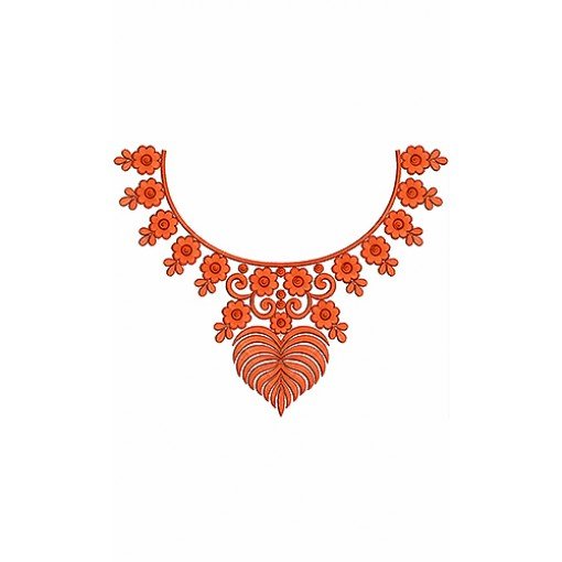 New Neck Embroidery Design 19766