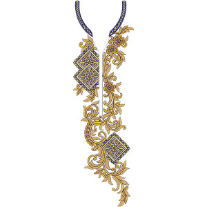 Neck Embroidery Design 19771
