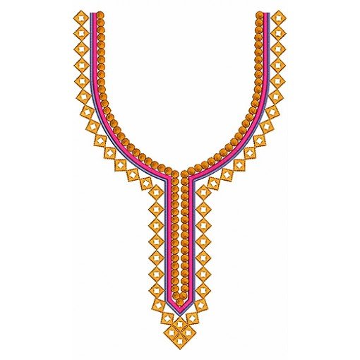 Neck Embroidery Design 19775