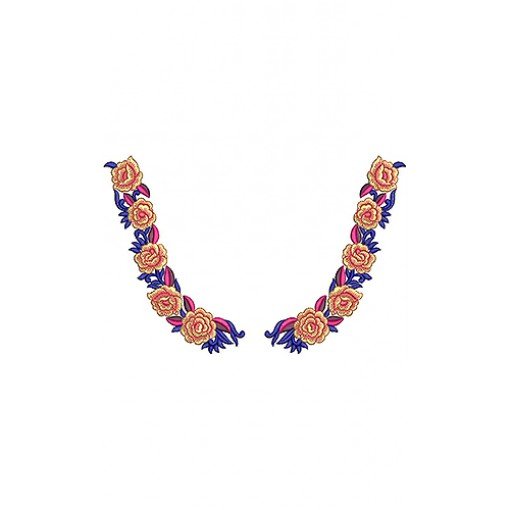 Neck Embroidery Design 19798