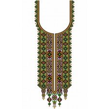 Beautiful Stylish Neck Embroidery Design 19807