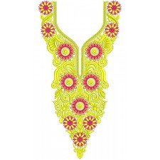 Beautiful Stylish Neck Embroidery Design 19813