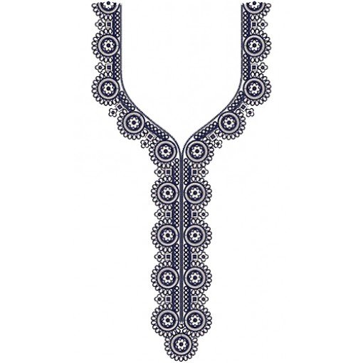 Neck Embroidery Design 20032