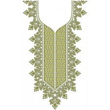 Neck Embroidery Design 20034