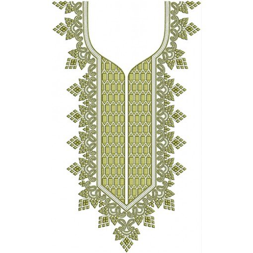 Neck Embroidery Design 20034