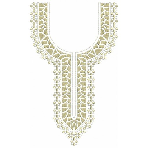 Neck Embroidery Design 20043