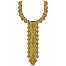 Neck Embroidery Design 20045