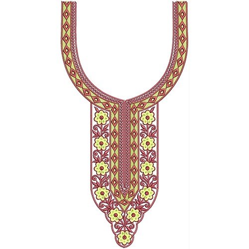 New Neck Embroidery Design 20070