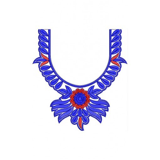 Neck Embroidery Design 20084