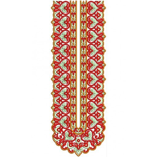 Neck Embroidery Design 20267