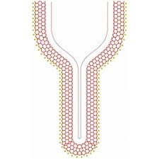 Neck Embroidery Design 20309