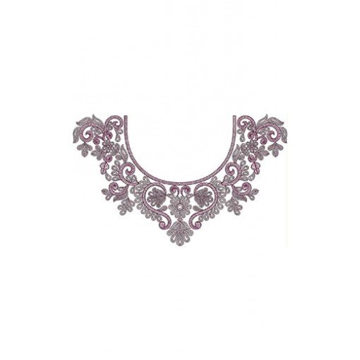 Neck Embroidery Design 20433