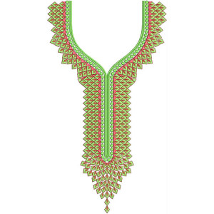 Neck Embroidery Design 20434