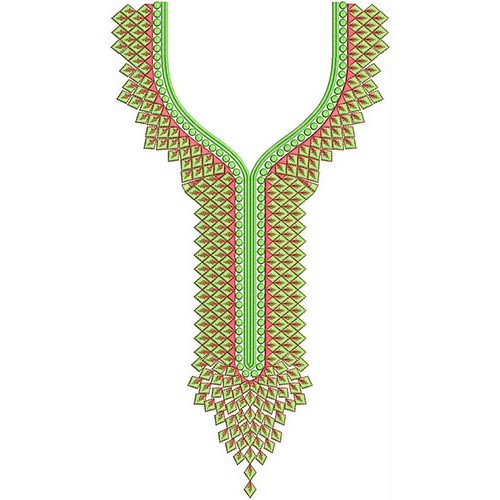 Neck Embroidery Design 20434