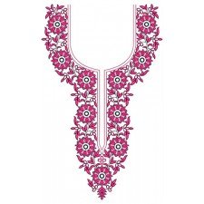 Neck Embroidery Design 20486