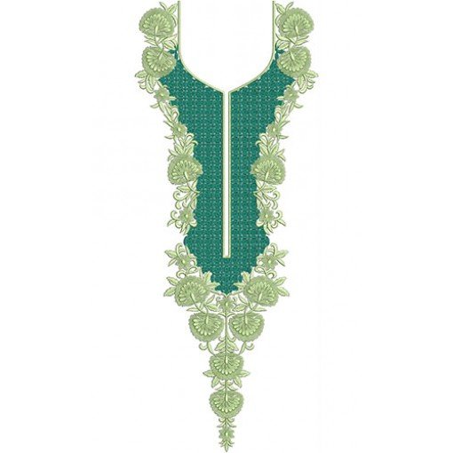 Neck Embroidery Design 20487