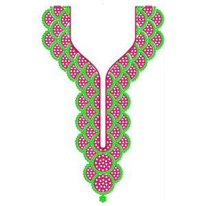 Neck Embroidery Design 20488