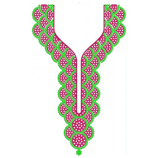 Neck Embroidery Design 20488