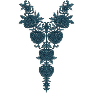 Neck Embroidery Design 20493
