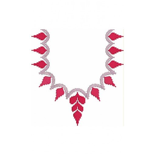Free Sample - Neck Embroidery Design 20510