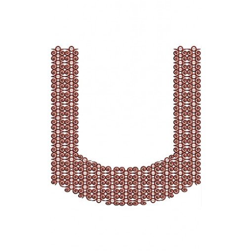 Neck Embroidery Design 20511
