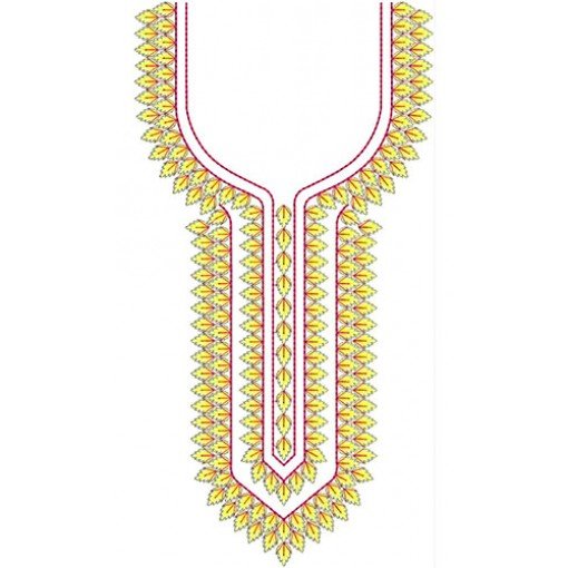 Neck Embroidery Design 20531