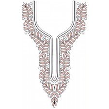 Neck Embroidery Design 20532