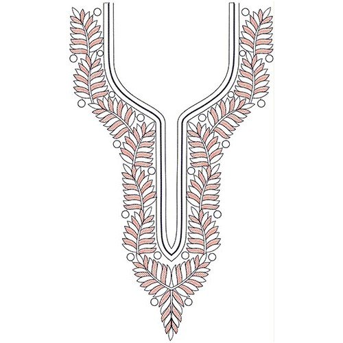 Neck Embroidery Design 20532