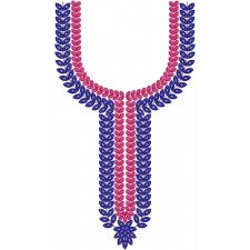 Neck Embroidery Design 20536