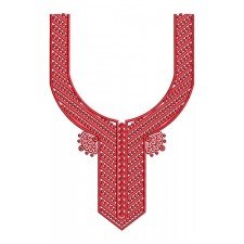 Neck Embroidery Design 20539