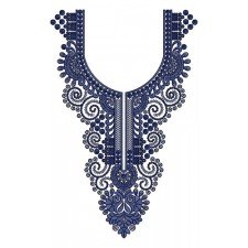 Neck Embroidery Design 20540