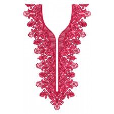 Neck Embroidery Design 20544