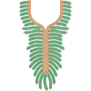 Neck Embroidery Design 20561