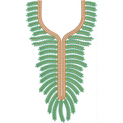 Neck Embroidery Design 20561