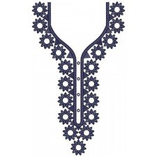 New Neck Embroidery Design 20826