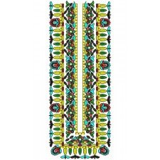 Neck Embroidery Design 21018 Neck Embroidery Design 21018