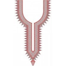 Neck Embroidery Design 21019