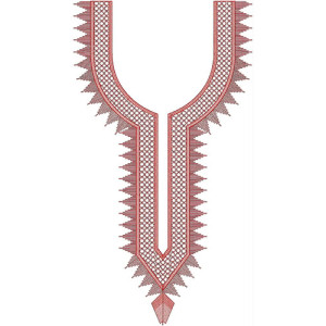 Neck Embroidery Design 21019
