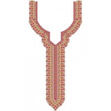 Embroidery Tape Trim Symmetric Flower 21076