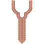 Embroidery Tape Trim Symmetric Flower 21076