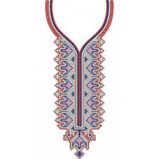 Neck Embroidery Design 21096