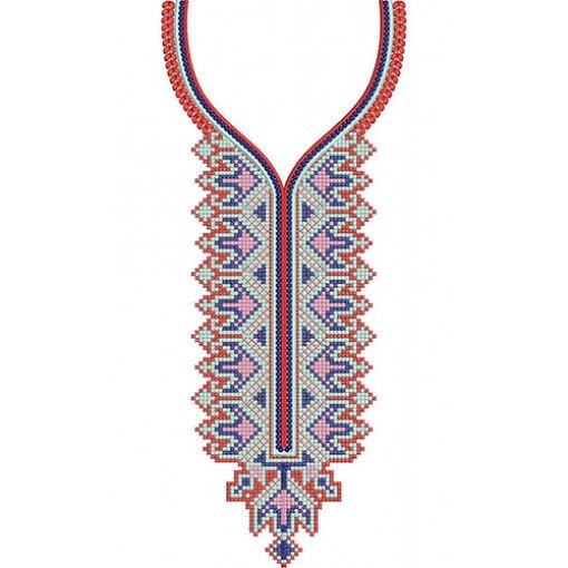 Neck Embroidery Design 21096