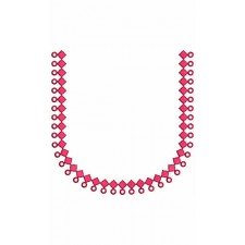 Simple Embroidery Neck Designs 21446