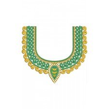 El - Salvador Traditional Neck Embroidery Design 21480