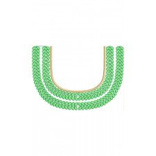 USA Trendy Neck Embroidery Design 21489