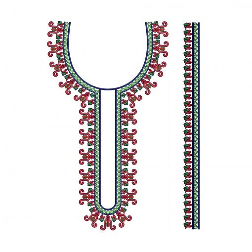 Kenya African Caftan Neck Embroidery Design 21494 Kenya African Caftan Neck Embroidery Design 21494