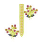 Springtime Vine & Sprigs Embroidery Design