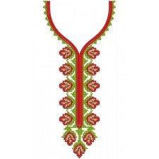New Neck Embroidery Design 22114