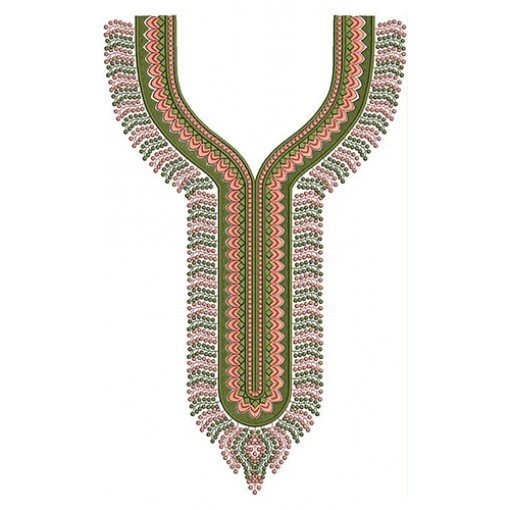 New Neck Embroidery Design 22115