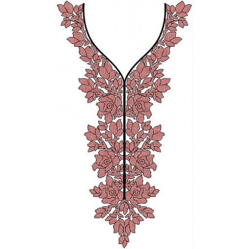 New Neck Embroidery Design 22130